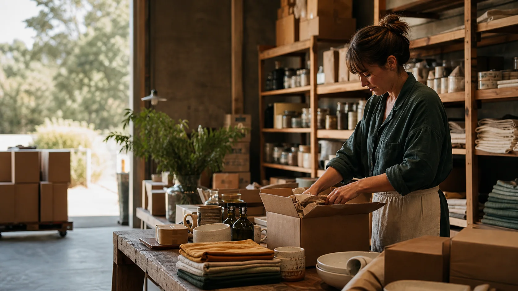 A supplier packing home and lifestyle products for independent retailers